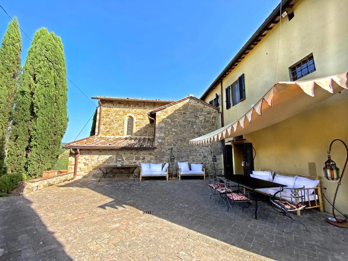 Κατάλυμα σε φάρμα Villa Rignana Chianti Estate, Pool, Tennis,Cook Greve in Chianti