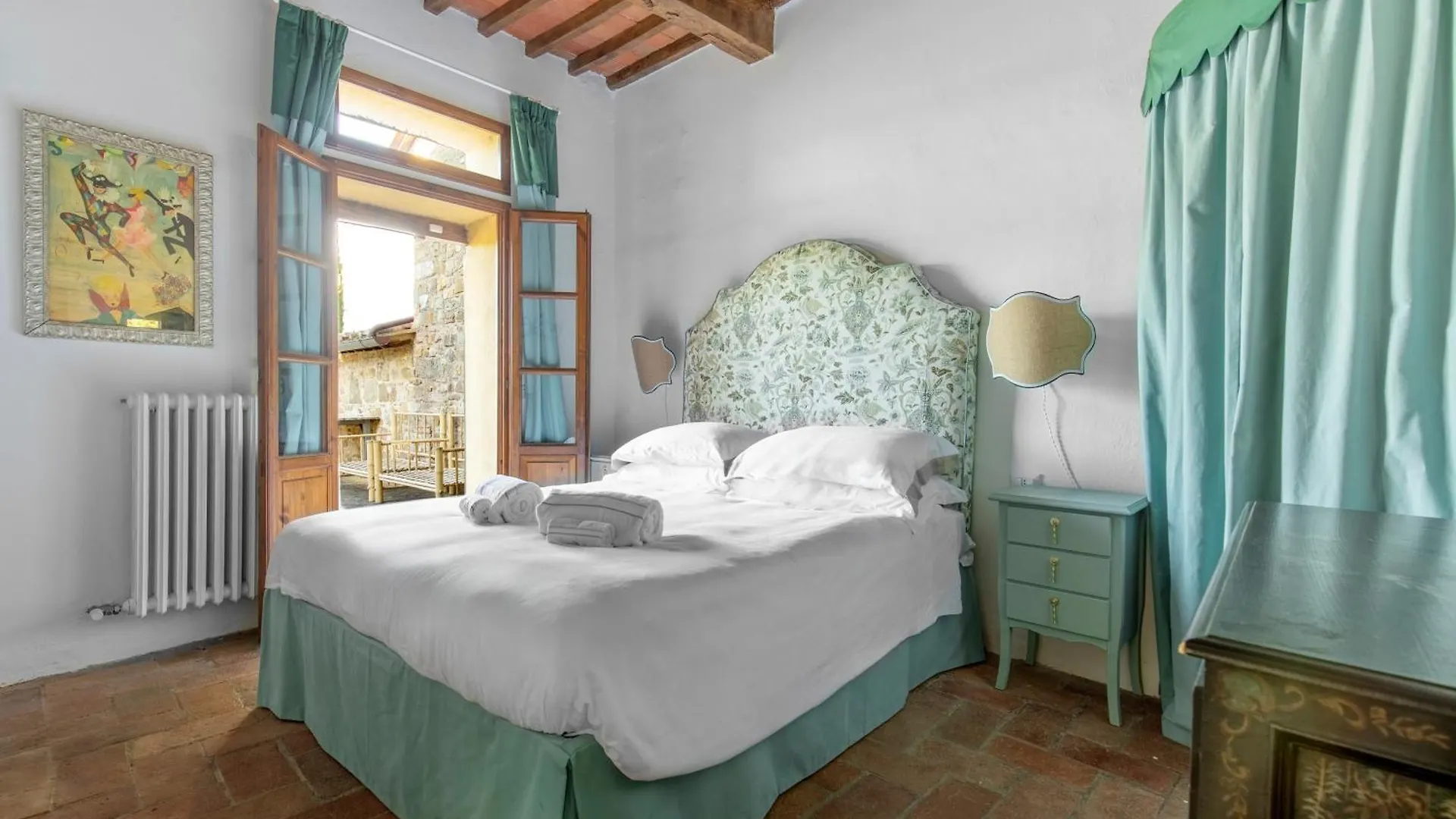 Κατάλυμα σε φάρμα Villa Rignana Chianti Estate, Pool, Tennis,Cook Greve in Chianti