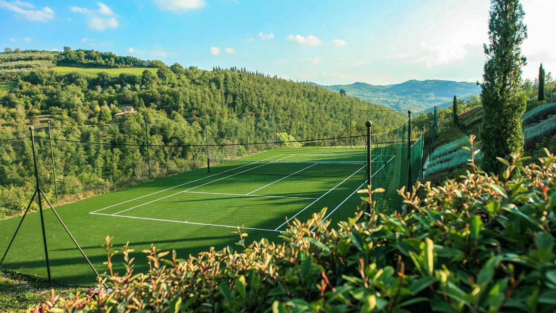 Villa Rignana Chianti Estate, Pool, Tennis,Cook Greve in Chianti 0*,  Italia